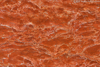 تخصيص حجم البرتقالي الأحمر حجر الرخام بلاط الجدار الخارجي الكسوة الاستخدام