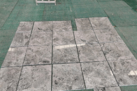 إيطاليا صني حجر رخام طبيعي / فضي رمادي اللون بلاط رخام بلاطة أرضية 30x30 سم