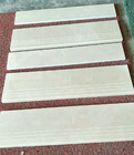 لوح رخامي بيج بيج 60 سم × 60 سم ، باكستان ألواح رخامية صنيّة بيضاء رخامية بلاط قرميدي