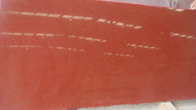 اللون الأحمر الخام الجرانيت المطبخ بلاط الأرضيات كونترتوب 50x50 بلاطة 2.73 جم / سم 3