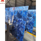 الطبيعي الأزرق Terrazzo Ocean Marble Stone Slab Custom Terrazzo Countertops