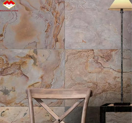 التصميم الجرافيكي للهندسة الفندقية الطبيعية الحجرية المرنة اللوحة الجدارية