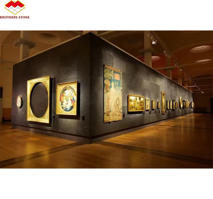 الصفائح الحجرية الرصيفة المرنة تغطية الحائط في التصميم الحديث لداخلية الفنادق الفيلا