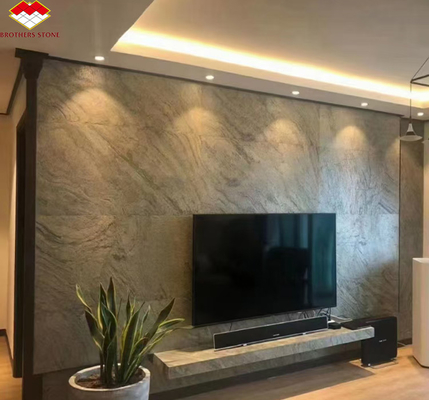 بلاطات الحائط الطبيعية الحجرية الخفيفة للغاية للتصميم الداخلي للفنادق الحديثة