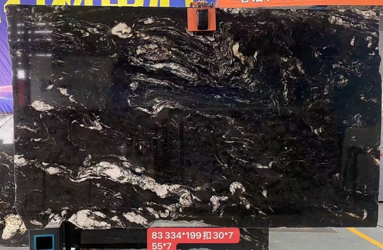 شرائح جرانيت الكونية السوداء من البرازيل للمطبخ والحمام الحديث