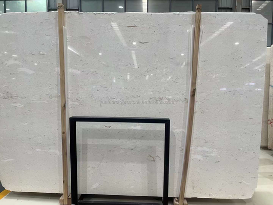 مشروعات البناء على نطاق صغير أساسية الشعبية الخفيفة اللون البيج الطوب الرخام الطبيعي