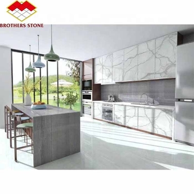 نوع الرخام الأنيكس الأبيض للطاولة المطبخ الفاخرة وتصميم الجدران من يونفو