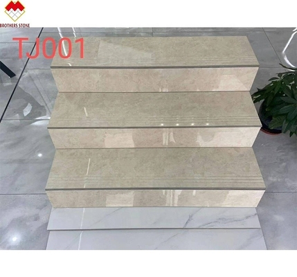 بلاط أرضية من السيراميك الملمع الزجاجي الأسعار الرخيصة كامل الجسم 1200 * 470mm بلاط الدرج البورسلين في الصين