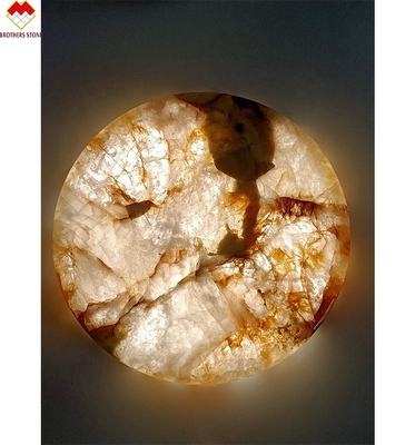 أدوات الطاولة الملمعة مع 18 20mm Lumi Stone Onyx Mat كؤوس الشاي و Onyx Marble Coasters
