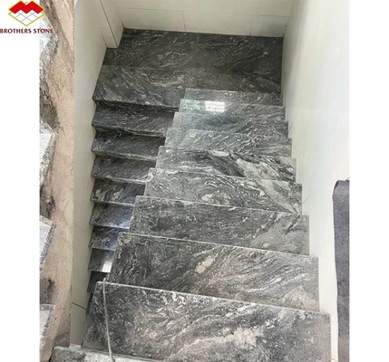 الخيال الطبيعي الطلاء الجرانيت الرمادي الداكن للسلالم والأرضيات