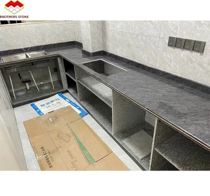 بلاط الجرانيت الأزرق الملمع في الطراز الحديث لمطابق المطبخ والأرضية