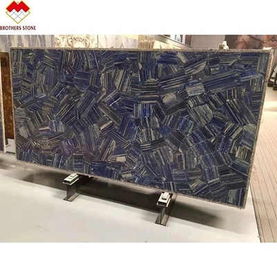 البلاط الحديث اللون الأزرق الباهيا الرخام اللون الأزرق ليموريا الأزرق الجرانيت للديكور الداخلي