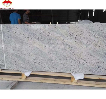 2700kg/m3 شرائح الجرانيت الهندية الحديثة كشمير البيضاء التغطية الحجر الطبيعي قطع إلى الحجم