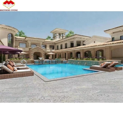 2700kg/m3 شرائح الجرانيت الهندية الحديثة كشمير البيضاء التغطية الحجر الطبيعي قطع إلى الحجم