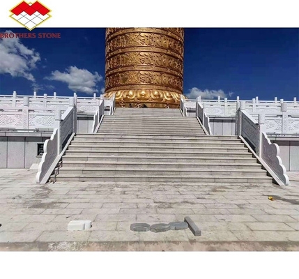 الصينية الجرانيت الفاخرة في الهواء الطلق الجرانيت الأبيض قطع إلى الحجم ألواح مشتعلة للأرضيات السلالم
