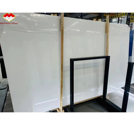 بلاط الرخام الأبيض الإيطالي الملمع من الدرجة الأولى الرخام البيضاء البندقية حسب الحجم لتصميم الأرضيات