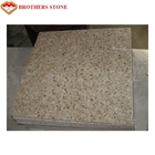 G682 Rusty Yellow Stone Misty Yellow Granite Floor Tile for الرصيف