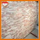 النرويج الحبوب الحمراء اليشم الأبيض الرخام المصقول ، حجر كبير لوح الرخام عالية الكثافة