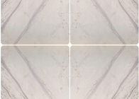 مصقول ماخ اليونان فولاكاس بلاط الرخام الأبيض 60x60 معيار أو حسب الطلب الحجم
